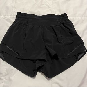 High-rise hotty hots Lululemon shorts